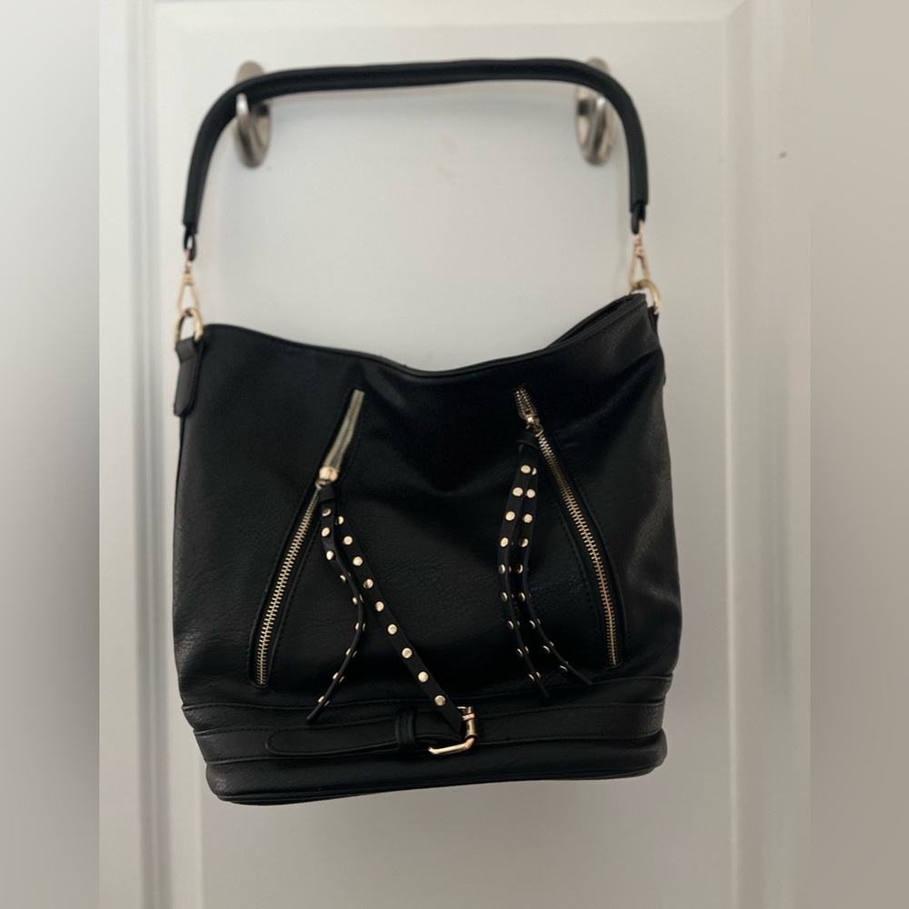 Black Leather Bag